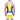 a man wearing wolverine singlet back view