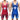 America Armor Reversible Singlet Tri-Titans custom wrestling gear