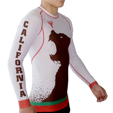 Cali Bear Funk Fighter Compression Rashguard Tri-Titans Athletic Apparel custom wrestling gear