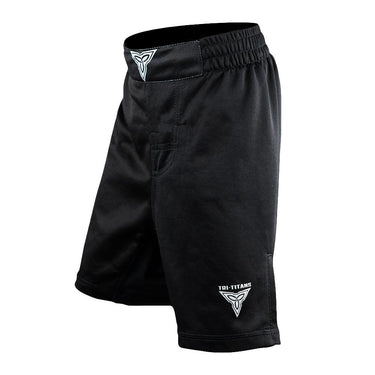 Black Tri-Titans Fight Shorts Tri-Titans custom wrestling gear