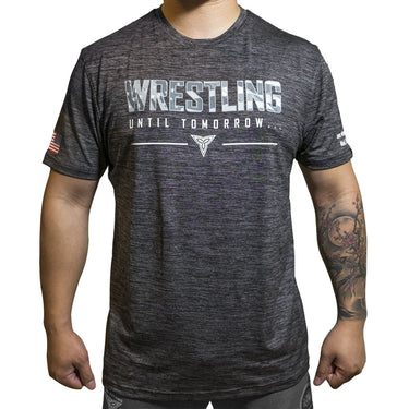 Wrestling... Until Tomorrow T-Shirt Tri-Titans Athletic Apparel custom wrestling gear