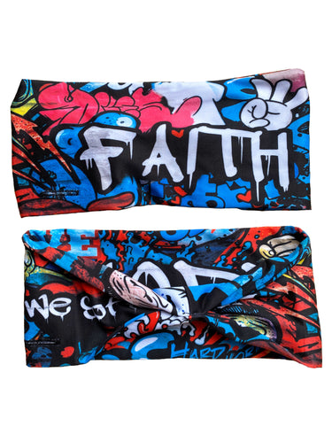 Ears Saver Headbands Tri-Titans custom wrestling gear