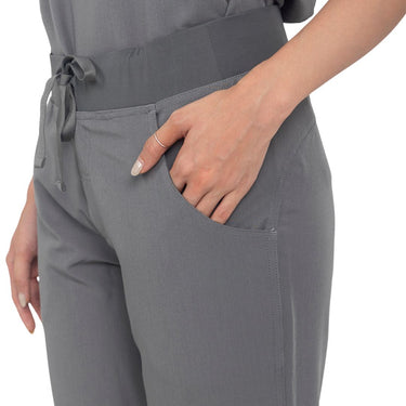 Maia Women's Scrub Pants - Antimicrobial Tri-Titans custom wrestling gear