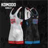 Komodo Reversible Singlet | Funk Fighter™ Antimicrobial Technology - Boys and Men Tri-Titans custom wrestling gear