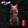Art of War Singlet | Funk Fighter Antimicrobial Technology Tri-Titans International Inc custom wrestling gear