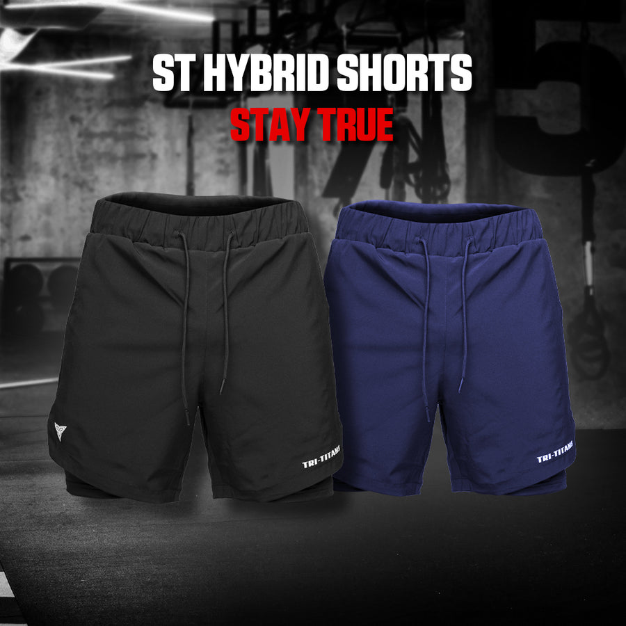 ST Hybrid Shorts with Compression Inseam (BOGO) Tri-Titans custom gear