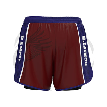 Quality Team Store worldwide by Tri-Titans, Scripps Ranch High School Girls Fearless Fight Shorts Tri-Titans custom wrestling gear
