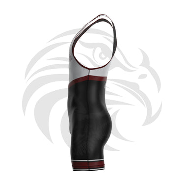 Quality Team Store worldwide by Tri-Titans, Scripps Ranch High School Boys Funk Fighter Singlet Gray Tri-Titans custom wrestling gear