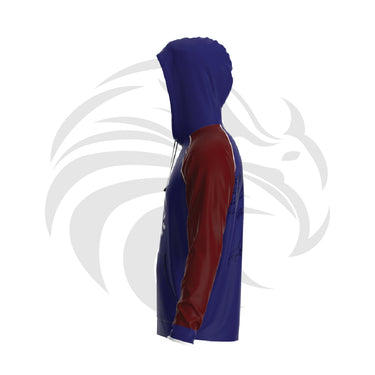 Quality Team Store worldwide by Tri-Titans, Scripps Ranch High School 3T Tactical Hoodie Blue Tri-Titans custom wrestling gear