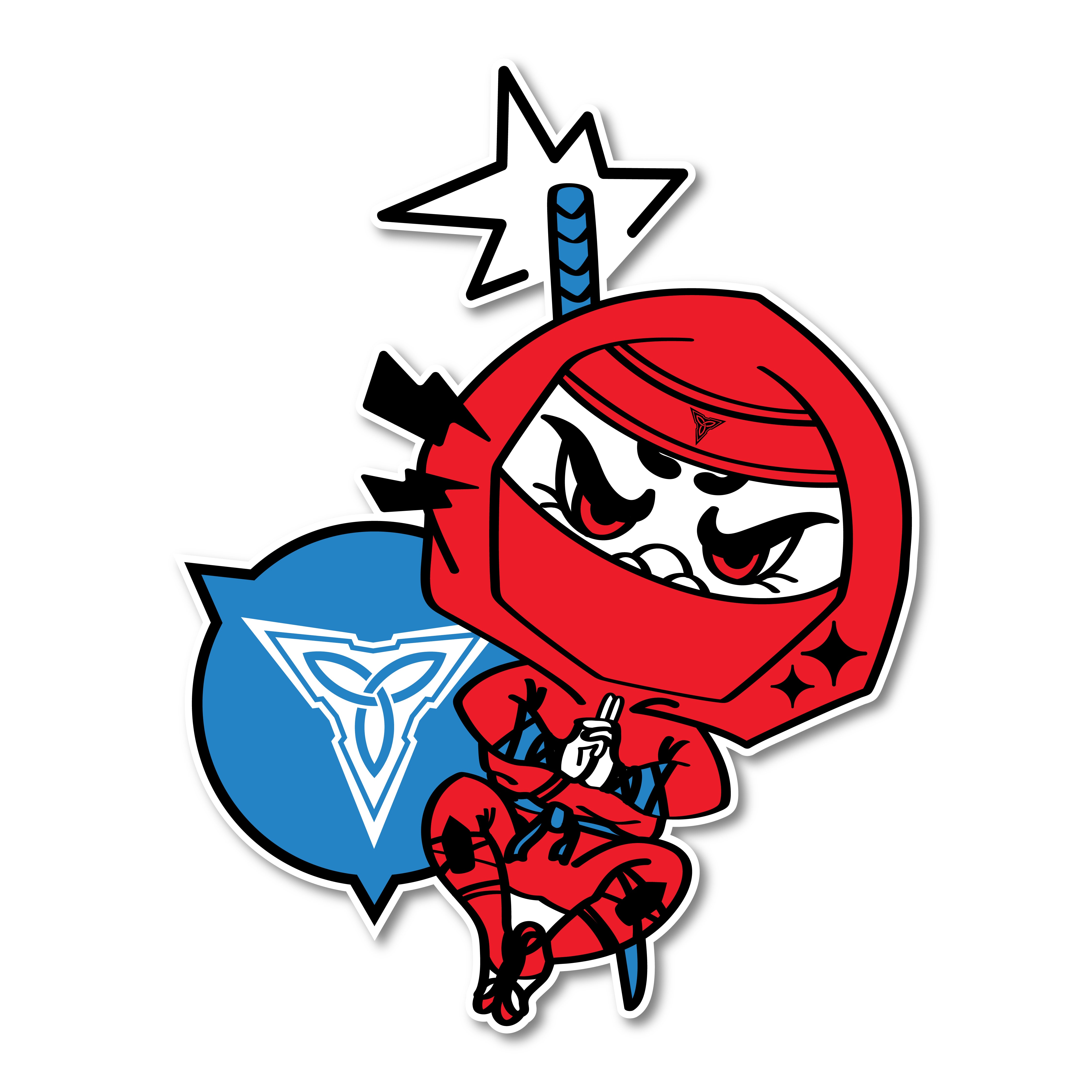 Groovy Sticker Ninja NINJA CLAN STICKER SET (10 RANDOM STICKERS) – Tri-Titans
