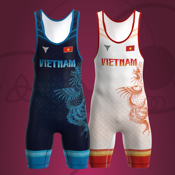 Vietnam National Male Singlets | UWW National Singlet (2 pack) – Tri-Titans