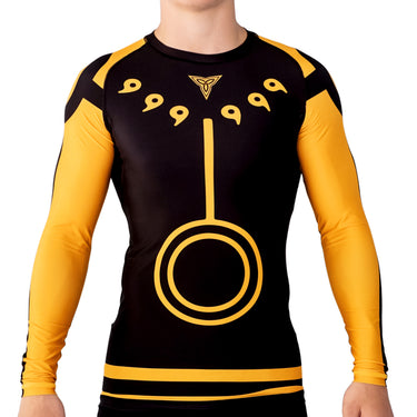 Sage of Six Path Compression Shirt (Rashguard) | Funk Fighter Antimicrobial Technology Tri-Titans Athletic Apparel custom wrestling gear