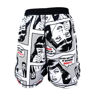 Boyfriend Fight Shorts Tri-Titans custom wrestling gear