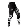 Rising Sun Compression Pants (Spats) | Funk Fighter Antimicrobial Technology Tri-Titans Athletic Apparel custom wrestling gear