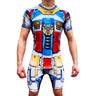 Gundam Doublet Tri-Titans Athletic Apparel custom wrestling gear
