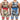 Merica - Red/Gold and Blue/Silver Reversible Singlet - Tri-Titans