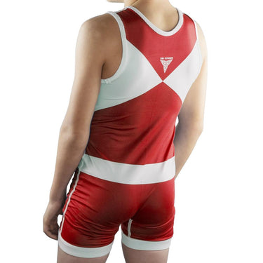 Tri-Titan Power Reversible Singlet - Boys and Men Tri-Titans custom wrestling gear