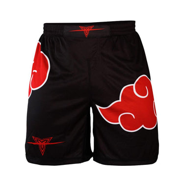 Red Dawn Ninja Fight Shorts Tri-Titans custom wrestling gear