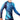 Blue Sonic Funk Fighter Compression Rashguard Tri-Titans Athletic Apparel custom wrestling gear