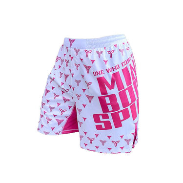 Tri-Titans Mind-Body-Spirit Fight Shorts Tri-Titans custom wrestling gear